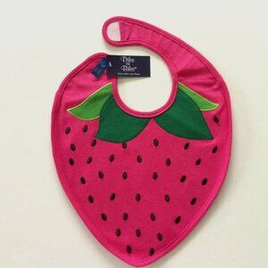 Dibs on Bibs, Strawberry Baby Bib